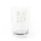 ぼさつ（うさまるファン）のColorfulRainbow Water Glass :back