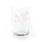 遠州天狗屋👺のてんぐちゃんとカッパくん Water Glass :back