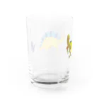 まのでまりなのDINOSAUR Water Glass :back