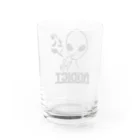 センターオブのsmoker alien Water Glass :back