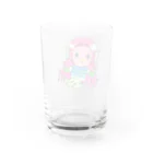 あおつるSUZURIショップのアマビエ様 Water Glass :back