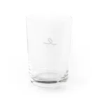 しおい のまゆげくん Water Glass :back