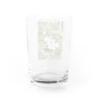 yotarosuzuriのお庭のお花ちゃんエビネ Water Glass :back