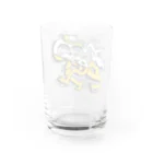 ハンダメイドのMr. ビアー2 Water Glass :back