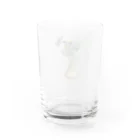 暗国の杜　SUZURI支店のスミレの小瓶 Water Glass :back