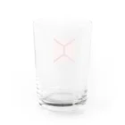 しろはなだの魅惑のY Water Glass :back