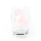 KINJI'sショップの透明GIRL Water Glass :back