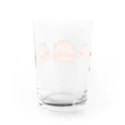 いのしし茶屋の3匹のいのっちょさん Water Glass :back