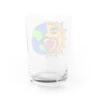 Micky's art _ Officialの地球に恋して　太陽バージョン　グラス グラス反対面