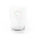 きみちゃんのお店のピカソちゃん Water Glass :back