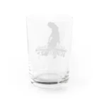 ウォーターアート®︎ 堀川玄太のロゴ入り Water Glass :back