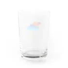 蜏【 石龍子堂-TOKAGEDO-】のイチゴヤドクガエル Water Glass :back