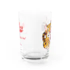 mofuwaのLEOPARD TWINS(glass) Water Glass :back