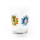 うさぎのきた道&の保護うさぎダイちゃんG Water Glass :back