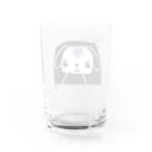 masakanaのおみせのあたまにかしわ餅dog Water Glass :back