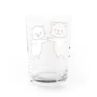 おはぎ雑貨店のなかよし Water Glass :back