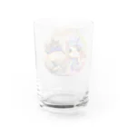 purumomoのぷるももグラス Water Glass :back