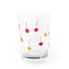 柳田まち Machi Yanagidaのさくらんぼのグラス Water Glass :back