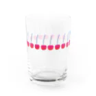 柳田まち Machi YanagidaのさくらんぼのグラスB Water Glass :back