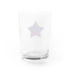 采-aya-の赤い星 Water Glass :back