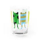 かよくらふと kayo's craft shopのカエル3 Water Glass :back