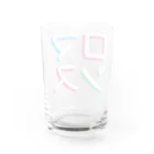 disco123のロマンス Water Glass :back