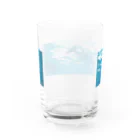 坂巻通り衣料品店の🐬ඩොල්ෆින් සමඟ Water Glass :back