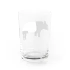 chippitomuのマレーバクの親くん Water Glass :back