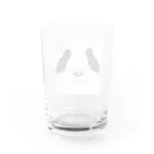 松村有莉の店のパンダの顔グッズ Water Glass :back