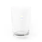 chocopnのおしゃれみみず Water Glass :back