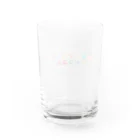 若気ノイタリーのオサレなロゴの Water Glass :back