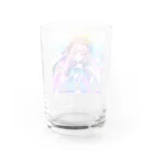 不死奇ヨンシィ✋👲🤚の大天使がぶり蒸気波崇拝 Water Glass :back