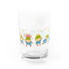 nuppuのでんぐり返し Water Glass :back