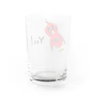 Y0HY0Hのテンチョチョウ Water Glass :back