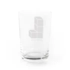 大阪日本橋オタクバーLittletale(リトルテイル)のLittletaleロゴシリーズ(BLK) Water Glass :back