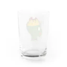 梨子の脳味噌プリンちゃん Water Glass :back