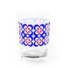 矢吹美紀の60s風　レトロ柄　その１ Water Glass :back