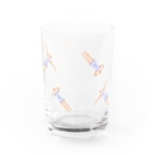_mitoのta yu ta u Water Glass :back