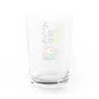 たまのはなsho-kaiのさくま良子作「妖怪アマビエ」 Water Glass :back