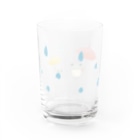 あかえほ & ちびそざいのかえるの親子のグラス【あかえほ公式】 Water Glass :back