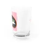 しろはなだのかしわうさぎ Water Glass :back