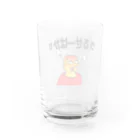 もっくん@チャネリング中～未知との遭遇～の怒ったもっくん Water Glass :back