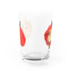 『卯のえほん』   〜えほんカフェ「うさぎの絵本」のオンラインショップ〜の「はいちゃいました」グラス Water Glass :back