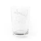 hiccoroheeのmotorbike Water Glass :back