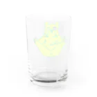 yuuuumのＶ字熊 Water Glass :back