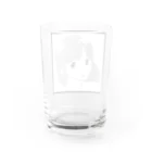 だみんをむさぼる会のきみのゐろ Water Glass :back