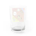 きのこの切磋たくわん Water Glass :back