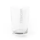 PRONEET SHOP ﾃﾞｼﾞﾀﾙ支店のシンプルイズベストPRONEET(縦) Water Glass :back