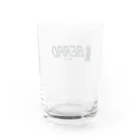 BEARDのBEARD original logo Water Glass :back