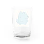 濃厚クリームがけワンコのつやピカななし Water Glass :back